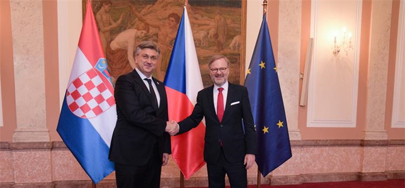 Jačamo energetsku suradnju s Češkom. Hrvatska je spremna pristupiti Schengenu s 1. siječnjem 2023.